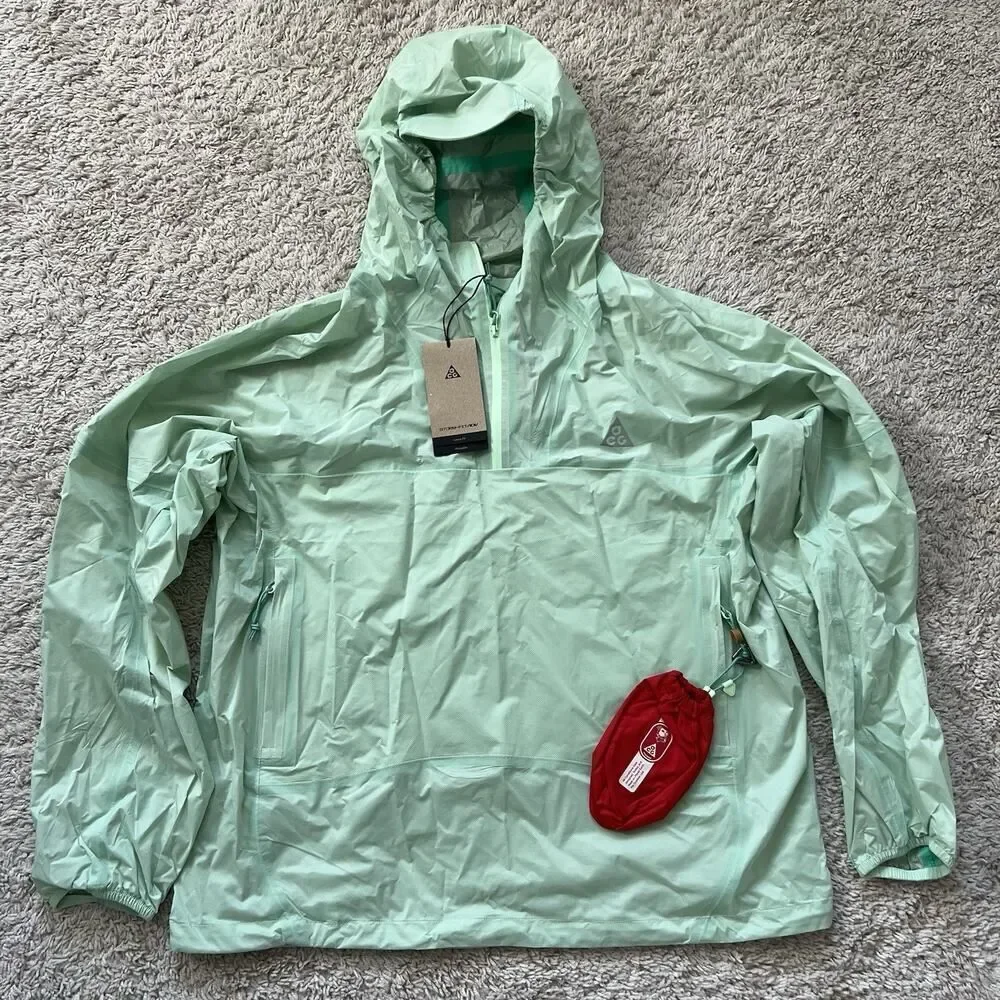 Nike ACG Trail Snack Storm-FIT ADV Jacket Green Men’s Size Small FQ3062-376 NWT
